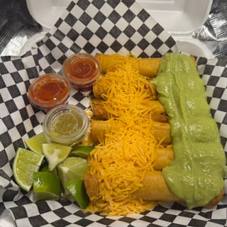 6 Rolled Tacos